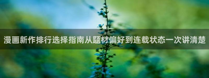 梦漫漫画使用教程